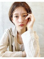 ソウ アオヤマ(SO aoyama)&nbsp;前髪パーマ/グレーベージュ/似合わせカット〈渋谷/宮益坂〉