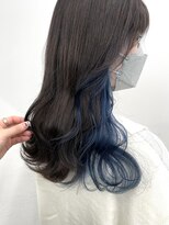 アライブ キチジョウジ(ALIVE Kichijoji)&nbsp;韓国風インナーカラー×ネイビー