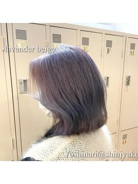 ワット 原宿店(W) 原宿髪質改善ベージュカラーブリーチなし韓国レイヤーハイライト