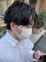 テトラ バイ ネオリーブ 横浜西口店(tetra by neolive)&nbsp;横浜★センターパートのナチュラルパーマ