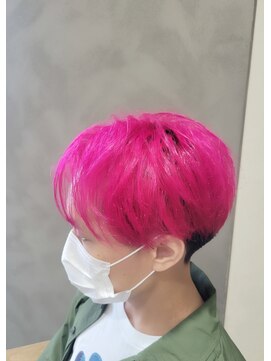 ヘアーアンドビューティーショップ エボルティー(hair&beauty shop EvoLuty) ピンクピンク