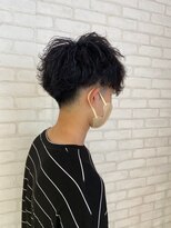 ビス ヘア アンド ビューティー 西新井店(Vis Hair＆Beauty)&nbsp;ツーブロック//コンマヘア無造作ツイストパーマセンターパート