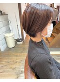 丸みショートスタイル