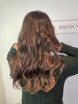 ケイトブラウン(KATE BROWNE) 大人のふんわりカール×ショコラアッシュ