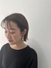 カット+カラー+超音波アイロントリートメント ￥11000