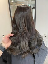 ラフ 難波店(LAFF)&nbsp;#黒髪#ボブルフ#ネビージュ#小顔#ワンレン