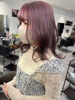 キング 梅田(K!ng)&nbsp;梅田ラベンダーアッシュ梅田グレージュカラー梅田エクステ