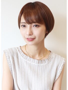 アイ(I.) 【 Ｉ. 】30代からのナチュラル前下がりショートボブ　川口