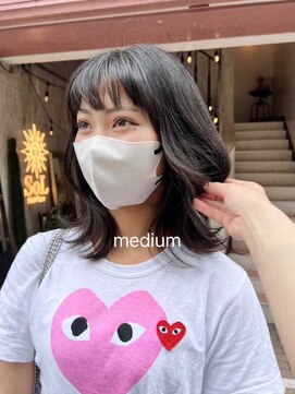 ヘアプレイスソル (HAIR PLACE SoL) 艶髪ミディアムレイヤー