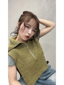 ニジュウサンド(23°) 【23°伊藤星羅】サイドバング ウェーブ