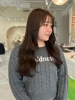 ピピバイヨーク(pipi, by yoke.) 透明感カラー/ミルクティーブラウン/ロング