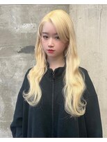 ガルボ ヘアー(garbo hair)&nbsp;ハイトーンデザインカラーエクステ10代20代