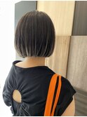 裾ハイライトボブ