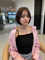 アース コアフュールボーテ 川中島店(EARTH coiffure beaute)&nbsp;ワンホンケア_ベージュブラウン_レイヤーボブ