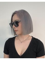 ノートエートル 西金沢(Nought etre)&nbsp;ホワイトシルバー10代20代30代ボブハイトーンカラーシルバー