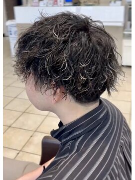 ディータ(Dita) 無造作波打ちマッシュパーマin大宮メンズカットパーマ美容室