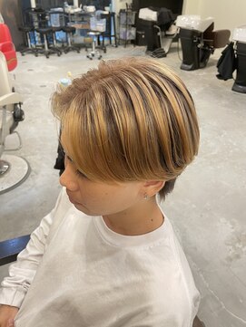 シリー(SILLY) メンズバレイヤージュ、欧米風カラー