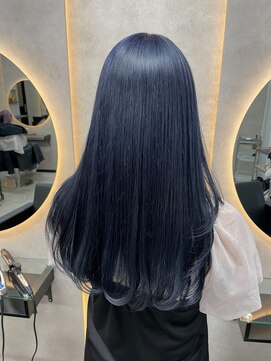 ルノン(LUNON) ブルーブラックカラー/ブリーチカラー／ダブルカラ