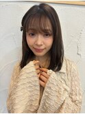 ナチュラルストレート