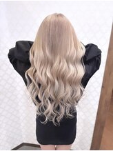 ブランシスヘアー(Bulansis Hair) ハイトーンミルクティーベージュ&プルダイヤ♪美髪♪