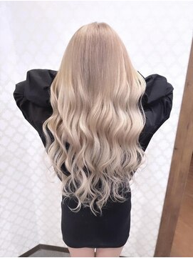 ブランシスヘアー(Bulansis Hair) ハイトーンミルクティーベージュ&プルダイヤ♪美髪♪