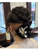 【パーティー・忘年会・新年会・初詣】 特別の日のヘアーセット