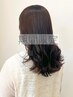 新規☆平日限定☆オーガニックカラー+トリ-トメント+カット【￥11990】