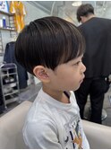 キッズカット　マッシュ