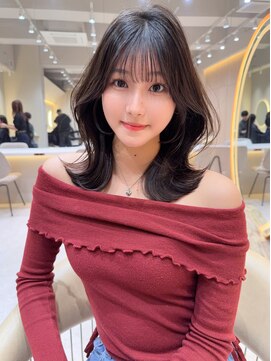 ロンド アンブル 四条烏丸(Lond ambre) 川村利幸 /レイヤー/似合わせカット/グレージュ