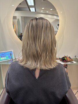 松本平太郎美容室 銀座パートフォー(PART４) 白髪ぼかしハイライト　　◎３０代　４０代　５０代