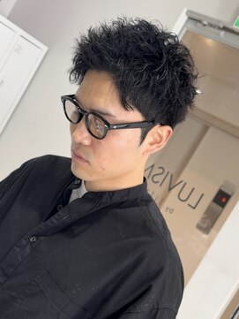 ラヴィズム 名駅店(LUVISM) 波巻きパーマツイストスパイラルパーマメンズカット名駅名古屋