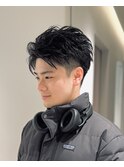 清潔感抜群！かきあげリバースショート
