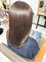 ヘアメイクアクト 都賀店&nbsp;髪質改善METEOストレート＆カラー