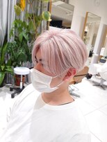 ルクール ヘアー プレジー(Le Coeur HAIR Plaisir)&nbsp;ホワイトにほんのりピンク足したらどーなると思う？