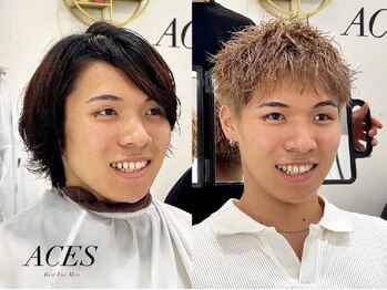 エース(ACES)の写真/短髪の似合わせ◎