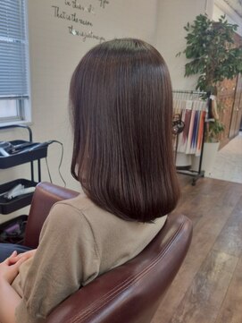 ネオヘアー 南森町(Neo hair) ミディアムナチュラルストレート