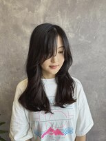 ザ ラブズ ラフズ ヘアー 本店(the loves laughs hair) 韓国風くびれレイヤー×艶感ダークブラウン