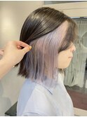 インナーカラー ハイライト ローライト 横浜 N