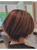 白髪ぼかしハイライト