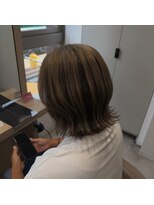 アース 菊名店(HAIR&MAKE EARTH)&nbsp;ベージュ　アウターカラー