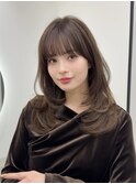 大人かわいい韓国レイヤーヘア