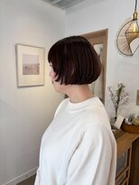 エヌヨンブンノイチ 茅ヶ崎(n1/4)&nbsp;30代40代50代マッシュボブ丸みボブ前髪あり似合わせ