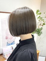 ヘアー アイス カンナ(HAIR ICI Canna)&nbsp;コンパクトボブ/大人女子におすすめ/ミニボブ/束感カット