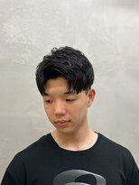 サームマン 人形町(SARM MAN)&nbsp;アップバング×ナチュラルショート
