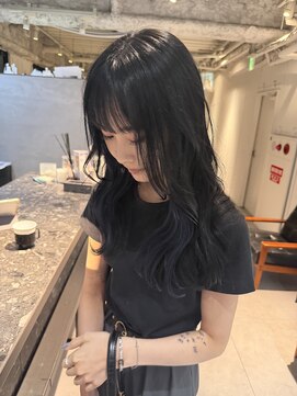 シェリム 栄(CHERIM) イヤリングカラー 青