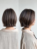 サラジュ 逆瀬川店(SARAJU)&nbsp;白髪ぼかし×ボブ