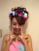 ヘアーラブジュエル(Hair Love JEWEL) スワロフスキー散りばめStyle