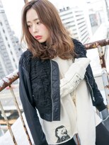 ヘアーセンス 新小岩店(hair SENSE) グレージュ×ワンサイド☆抜け感レディーなセミロング