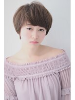 パティオンツー(PATIONN2)&nbsp;グレージュナチュラルショート切りっぱなしボブ