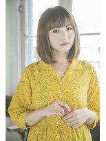 光を集めるサラサラストレート